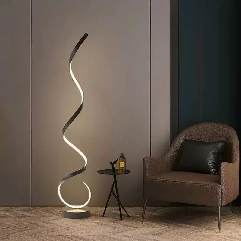 Modern LED Strip Floor Lamp