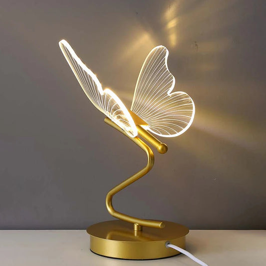Nordic LED Butterfly Desk Lamp